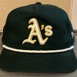 New Era Green A's Baseball Cap